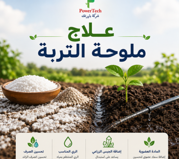 علاج ملوحة التربة