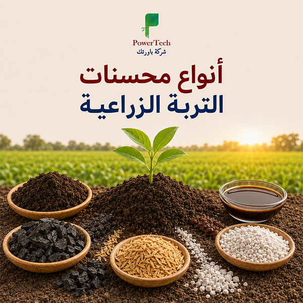 أنواع محسنات التربة الزراعية