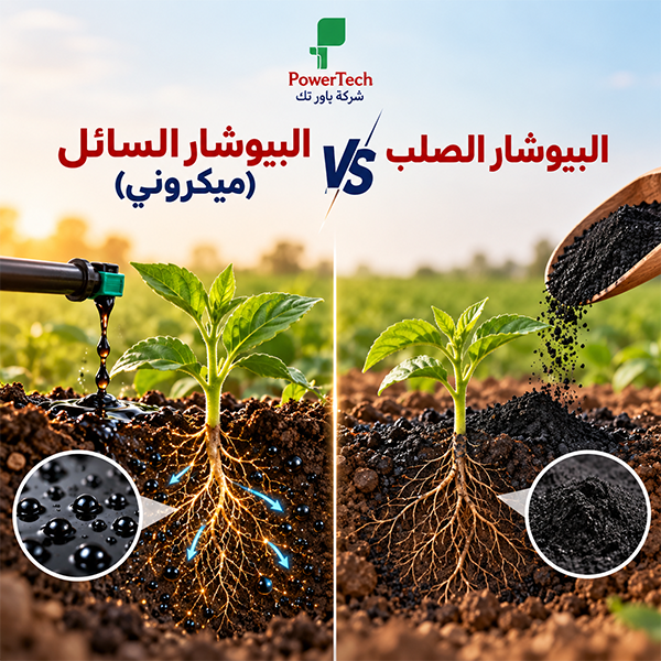 البيوشار السائل مقابل البيوشار الصلب