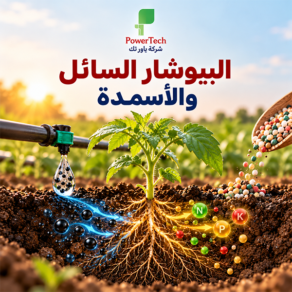 البيوشار السائل والأسمدة